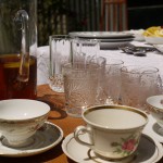 Iced Tea and vintage glasses