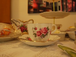 Rose Tea cup