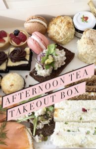 Afternoon Tea Takeout Box